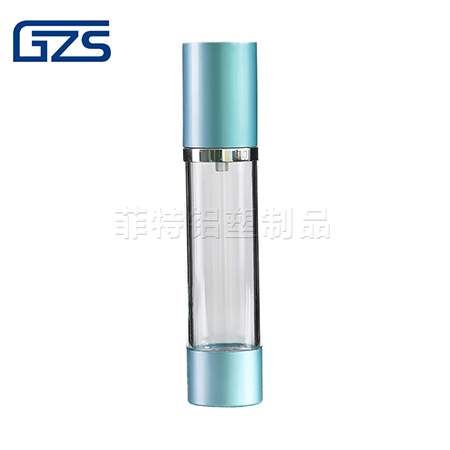 Aluminum Airless Bottle - light plate green