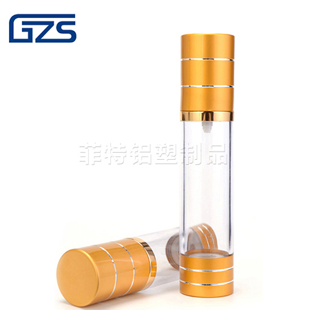 Aluminum Airless Bottle - Dummy gold tangent